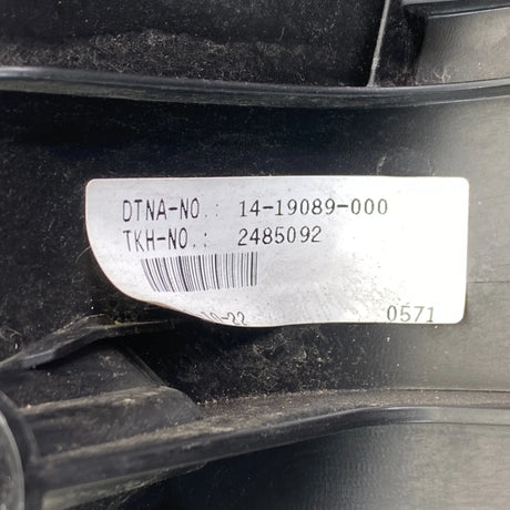 14-19089-000 Genuine Freightliner Steering Wheel Center Cover No Airbag - Second Truck Parts
