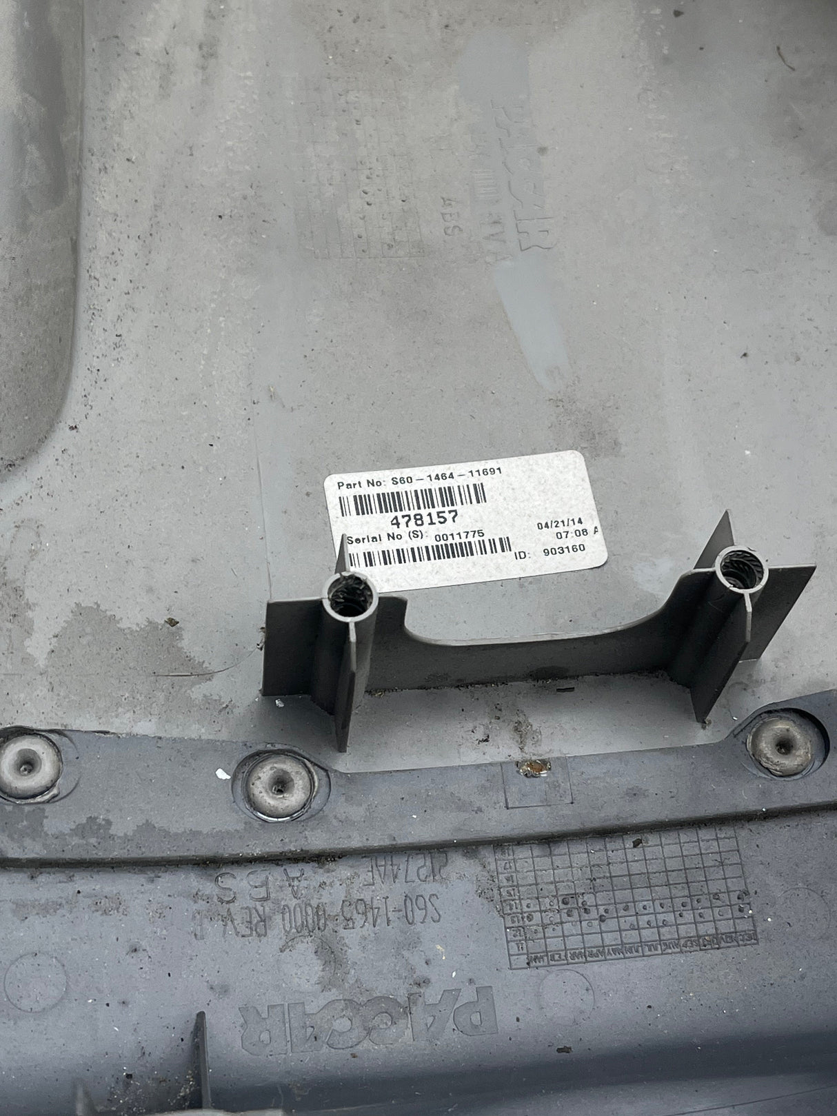 S60-1465-0000 Genuine Peterbilt Dash Panel