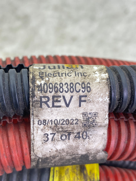 4096838C96 Genuine International Harness 2 Gauge Charging Circuit