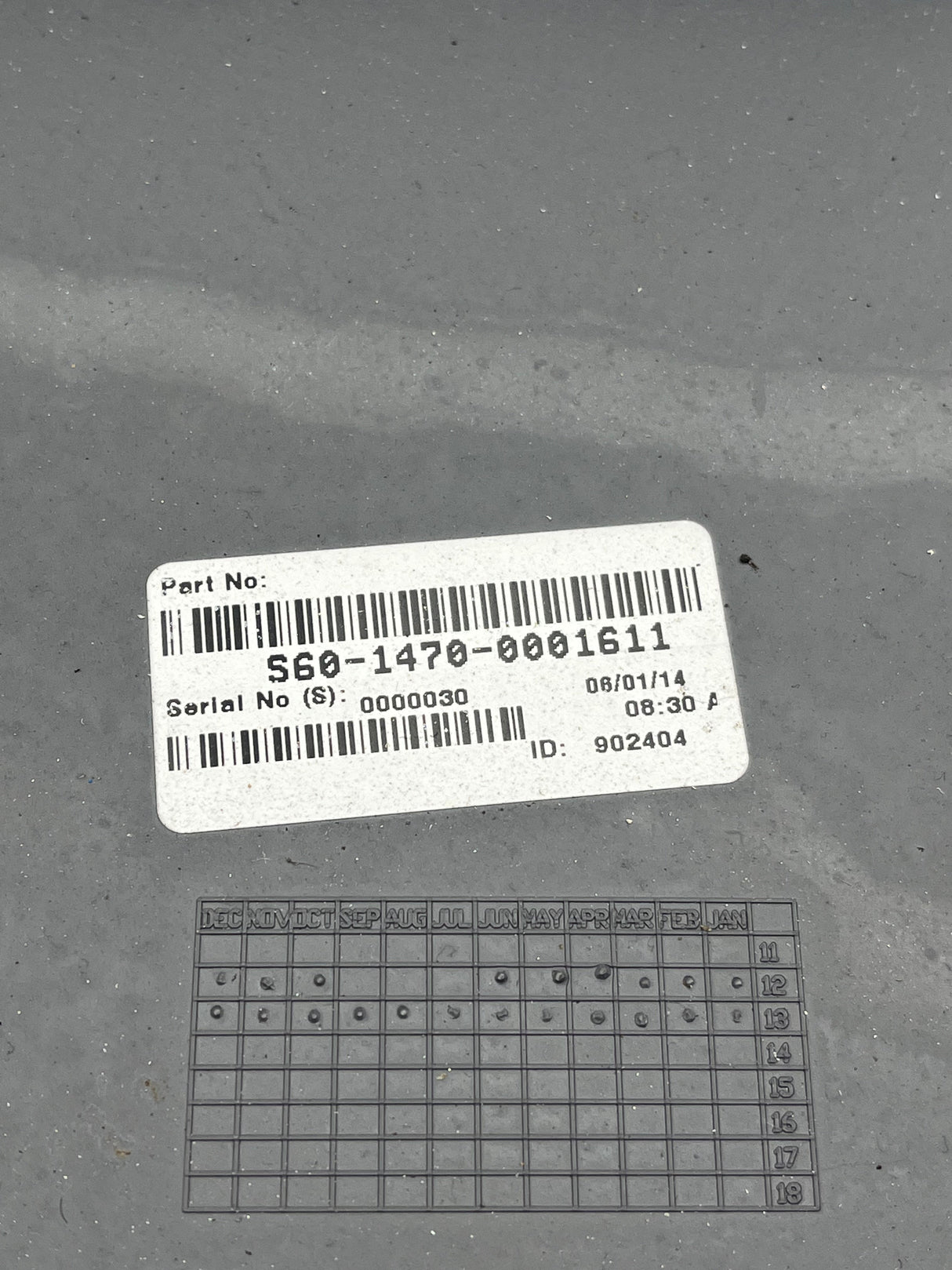 S60-1482-0000000 Genuine Paccar Upper Trim Interior Panel