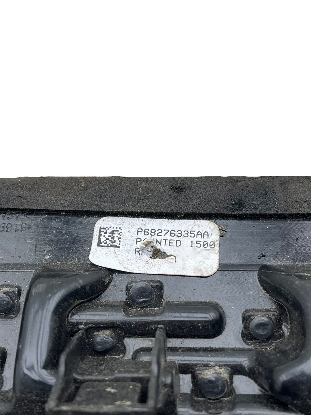 68276335AA Genuine Mopar Right Side Hood Badge Blacked Out Emblem 1500