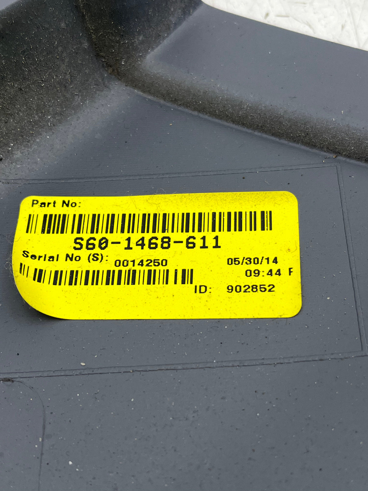 S60-1468-611 Genuine Kenworth Left Interior Trim Panel