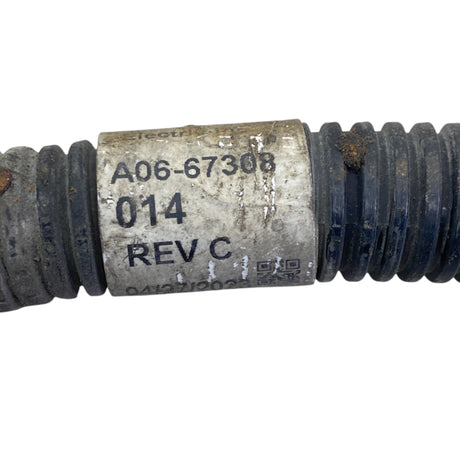 A06-67308-014 Genuine Freightliner Negative Battery Cable Black 2/0 Gauge 1/2 x 3/8