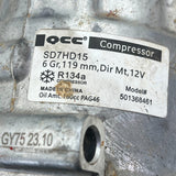TA03-0815QS Genuine QCC A/C Compressor 6 GR 119MM 12V