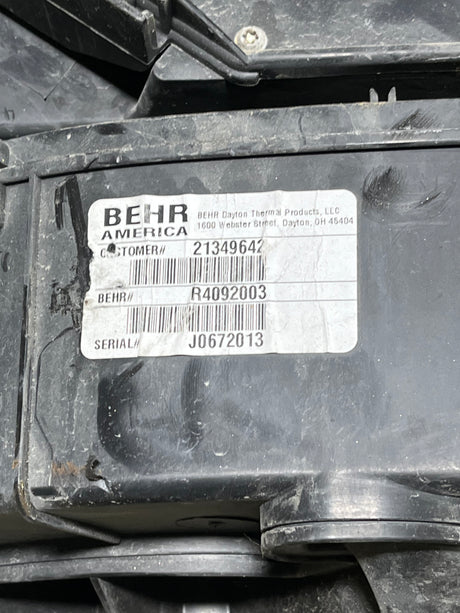 22090120 Genuine Mack HVAC Climate Unit