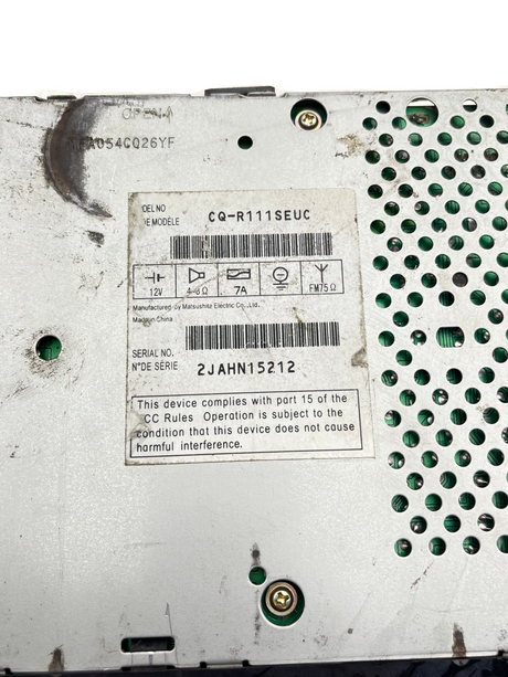 CQ-R111SEUC Genuine International Radio 4300
