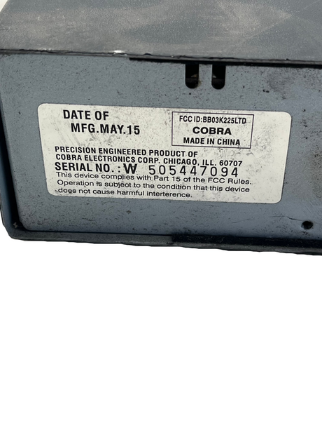 Genuine Cobra CB Radio AM FM