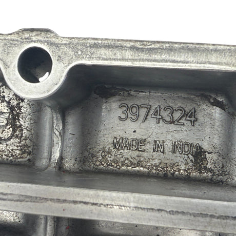 3974324 Genuine Cummins Lubricating Oil Cooler Cover
