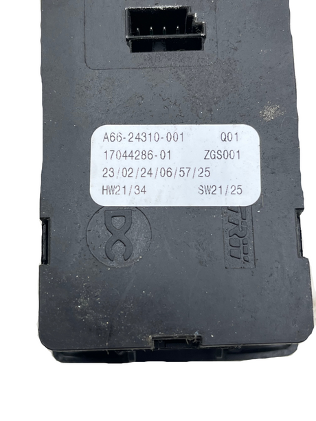 A66-24310-001 Genuine Freightliner Driver Side Door Switch Trim Panel