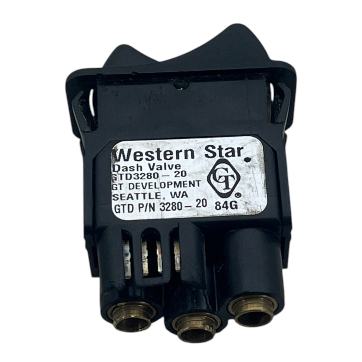 GTD3280-20 Genuine Western Star Diff Lock Dash Console Switch