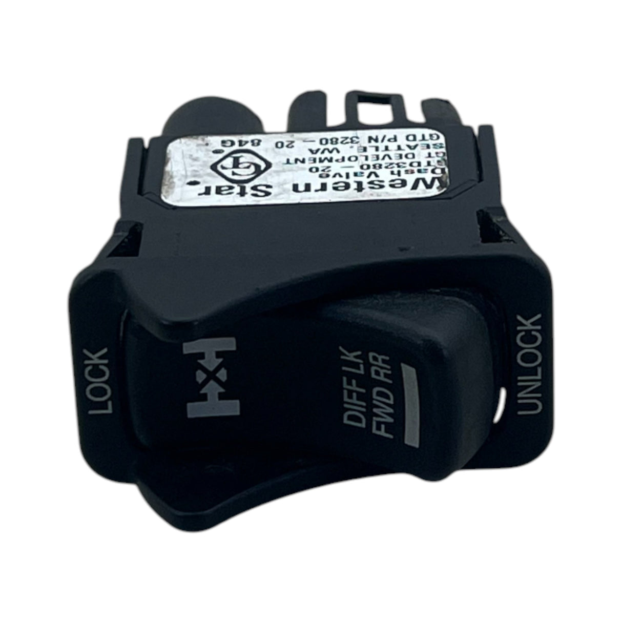 GTD3280-20 Genuine Western Star Diff Lock Dash Console Switch