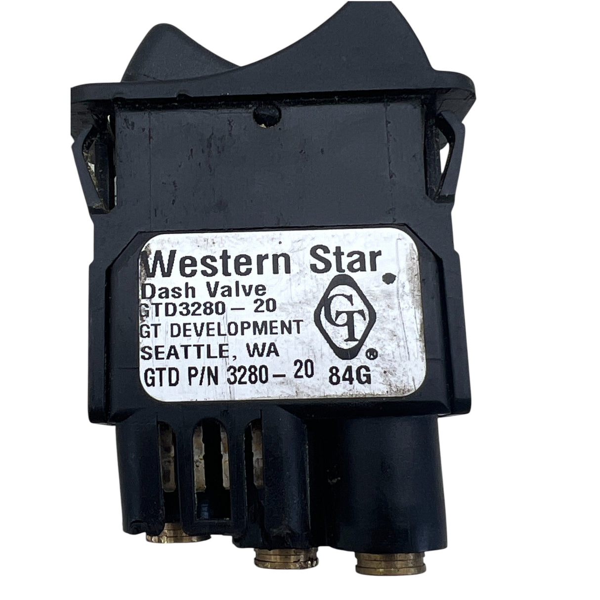 GTD3280-20 Genuine Western Star Diff Lock Dash Console Switch