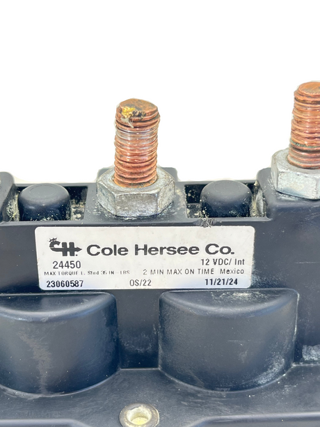 CHS24450 Genuine Cole Hersee Relays Motor Reversing Solenoid 12VDC