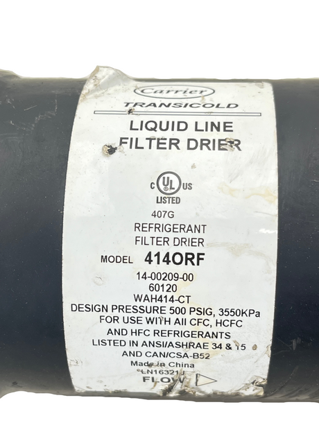 14-00209-00 Genuine Carrier Filter Drier Ultra XTC Vector X2