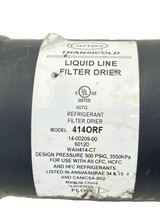 14-00036-01 Genuine Carrier Filter Drier Ultra XTC Vector X2