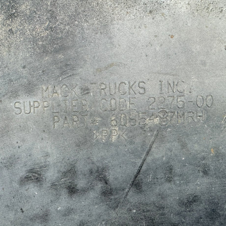 6QS5487MRH Genuine Mack Right Inner Fender - Second Truck Parts
