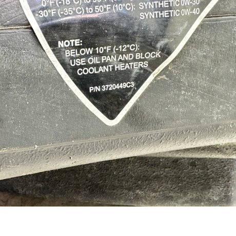 3720449C3 Genuine International Air Cleaner