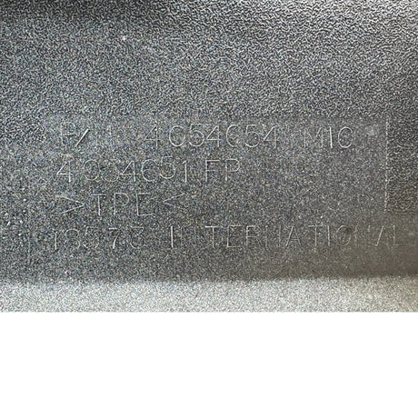 Genuine International White Left Side Fender Extension