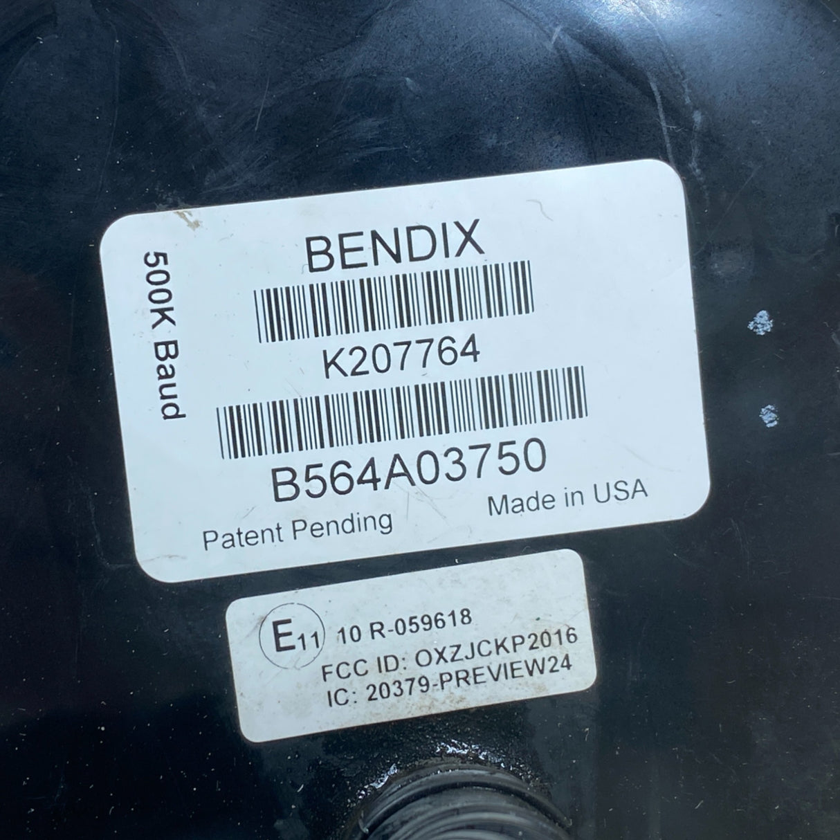 K207764 Genuine Bendix Side Radar Assembly Object Detection System Slr20