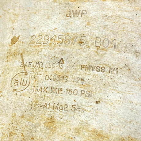 22945875 Genuine Mack Compressed Natural Gas Fuel Tank