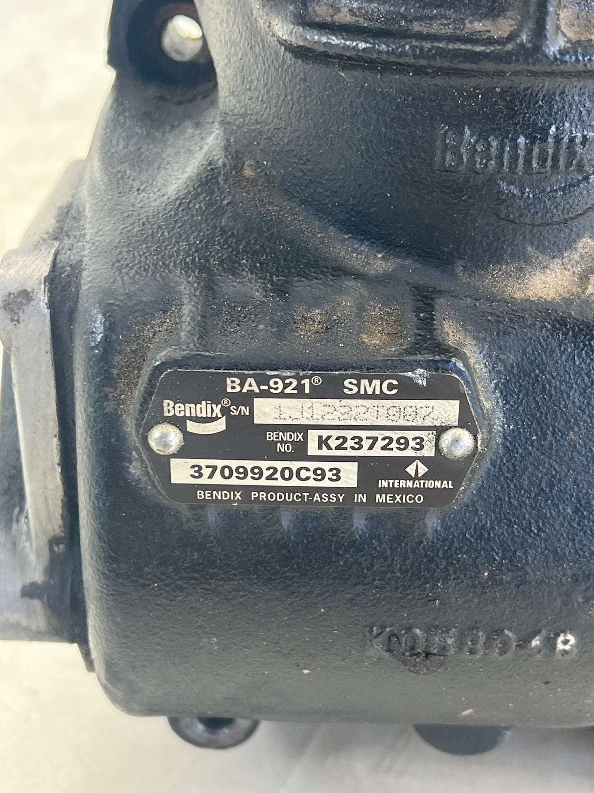 K237293 Genuine Bendix Air Compressor BA-921