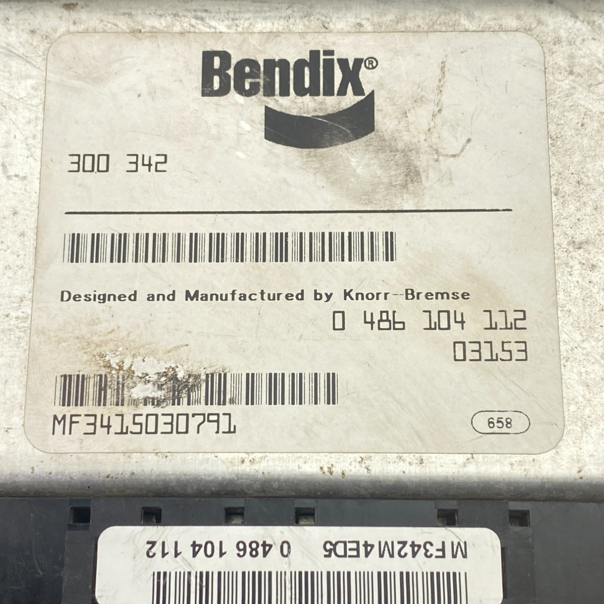 0486104112 Genuine Bendix ABS ECM Electronic Control Module