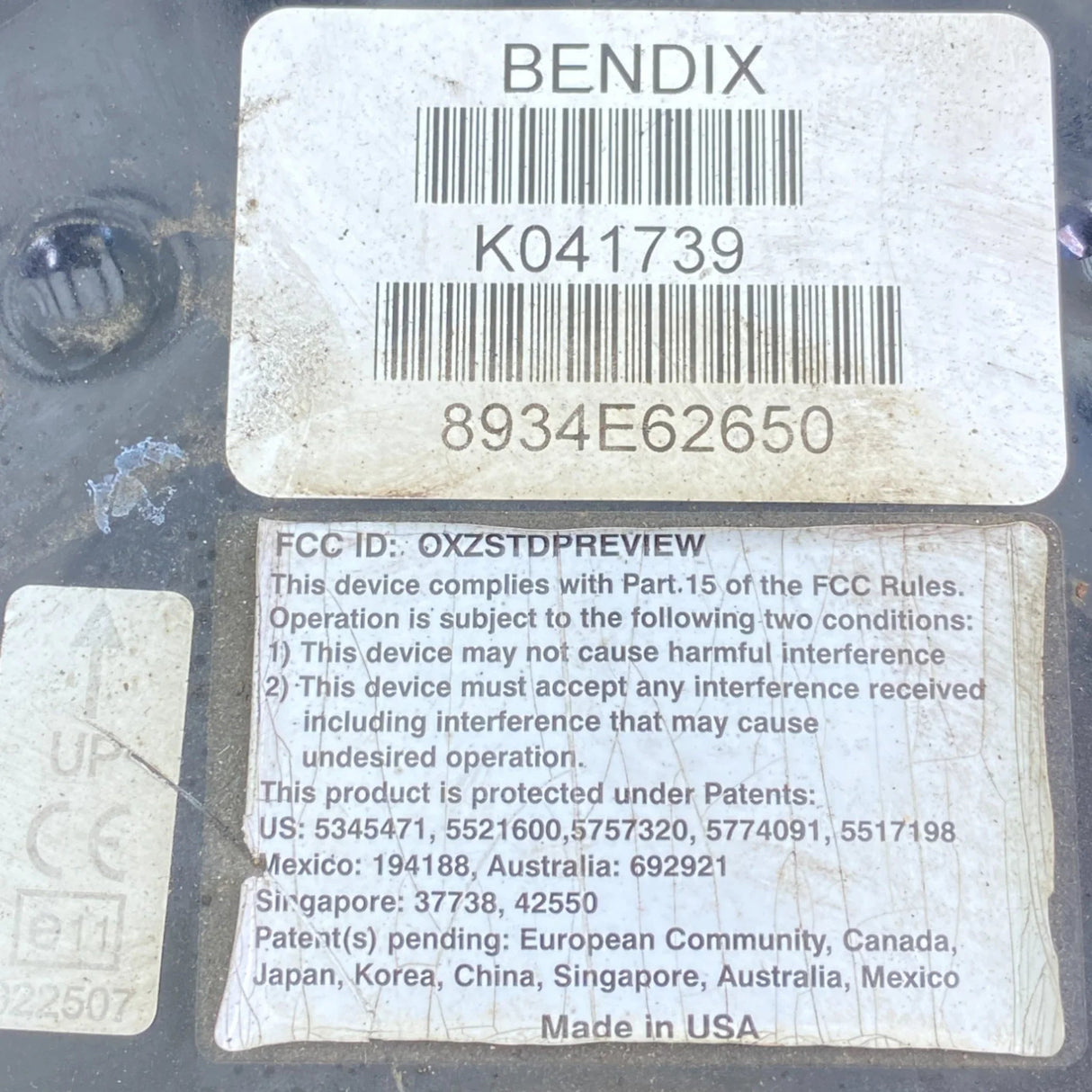 21585145 Genuine Bendix Collision Avoidance System