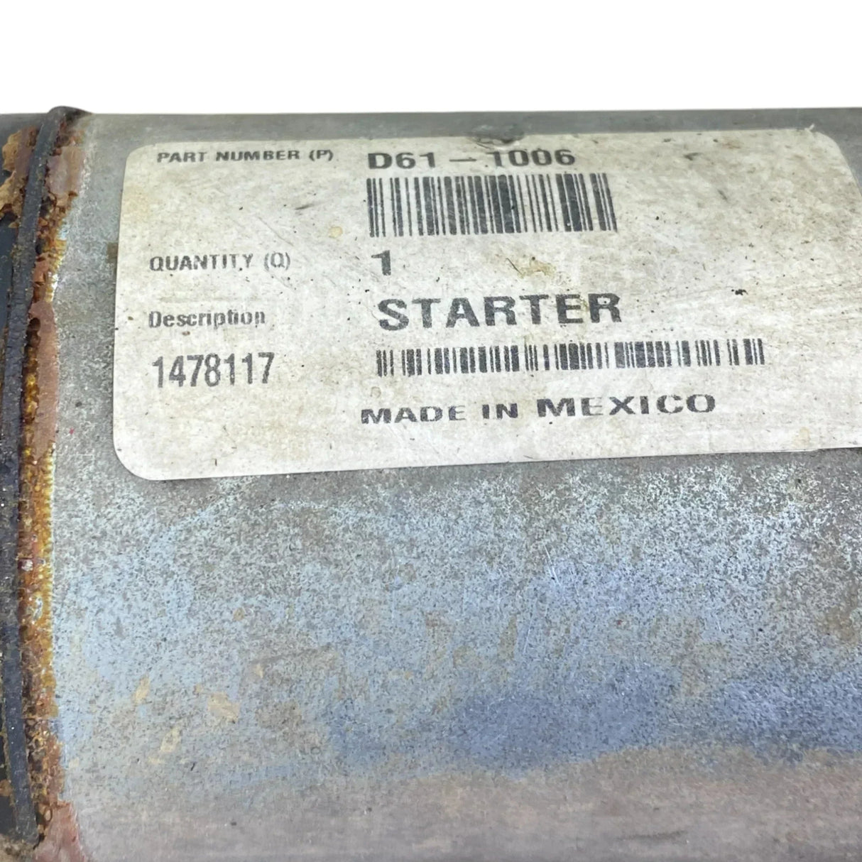 404458 Genuine Paccar Starter Motor