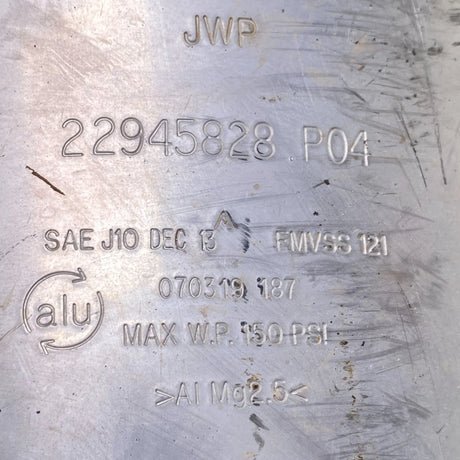 22945828 Genuine Mack Air Tank - Second Truck Parts