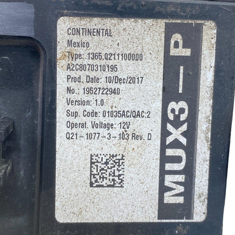 Q21-1077-3-103 Genuine International Chassis Control Module - Second Truck Parts