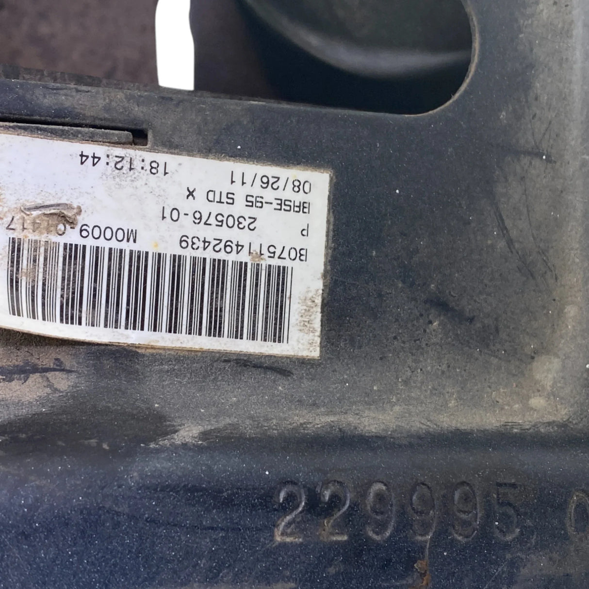 230576-01 Genuine Kenworth Seat Base Assembly