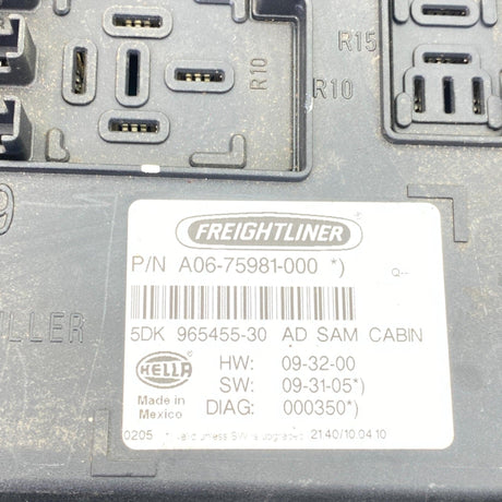 A06-75981-000 Genuine Freightliner Fuse Box Power Distribution Module - Second Truck Parts