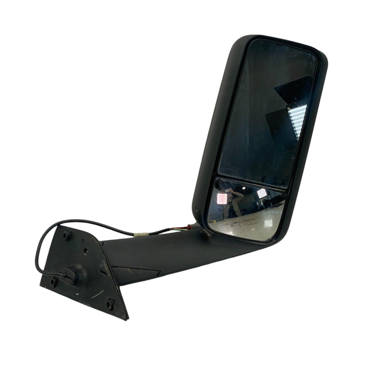 A22-78606-001 Genuine Freightliner Right Hand Black Door Mirror - Primary P4 - Second Truck Parts