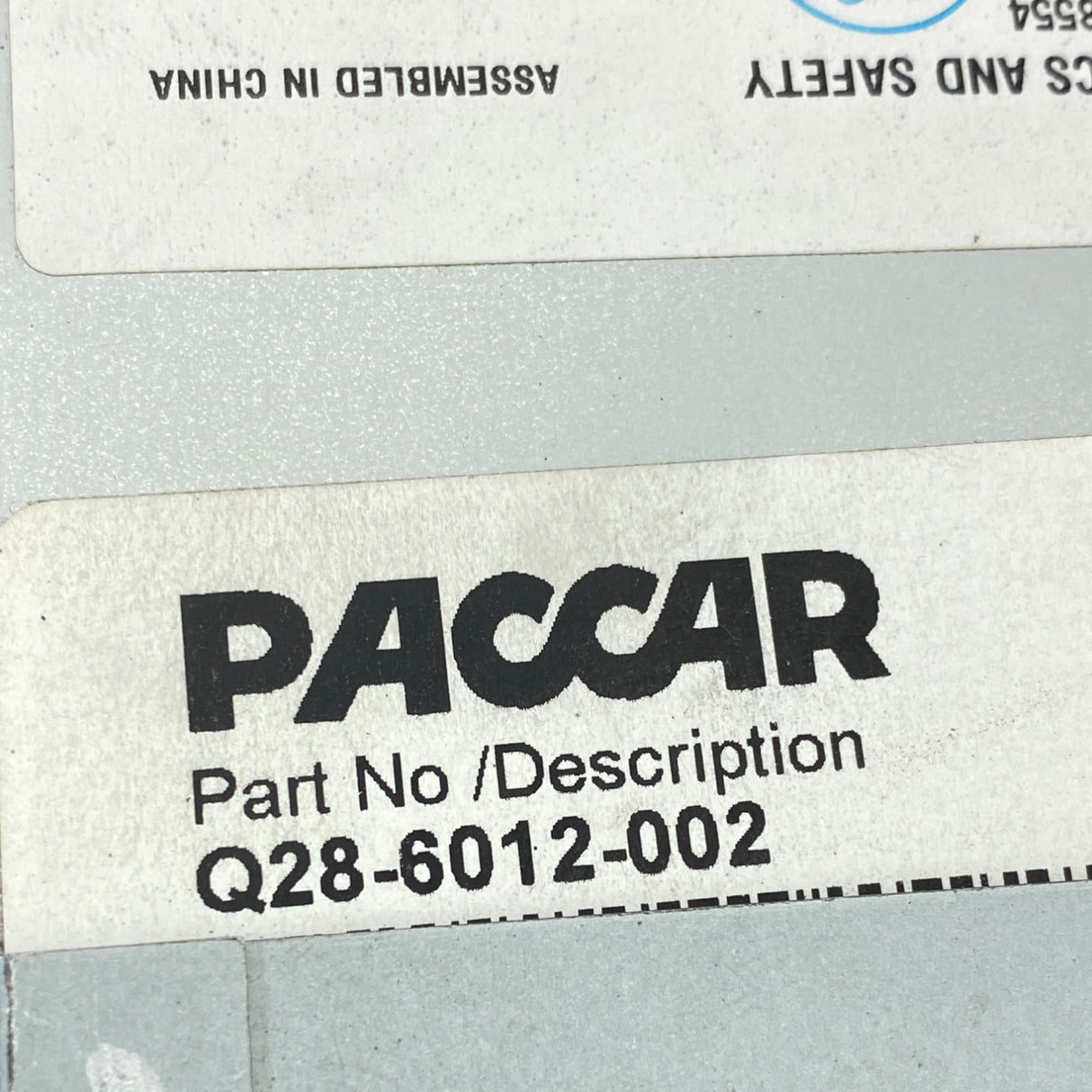 24111407 Genuine Paccar Radio