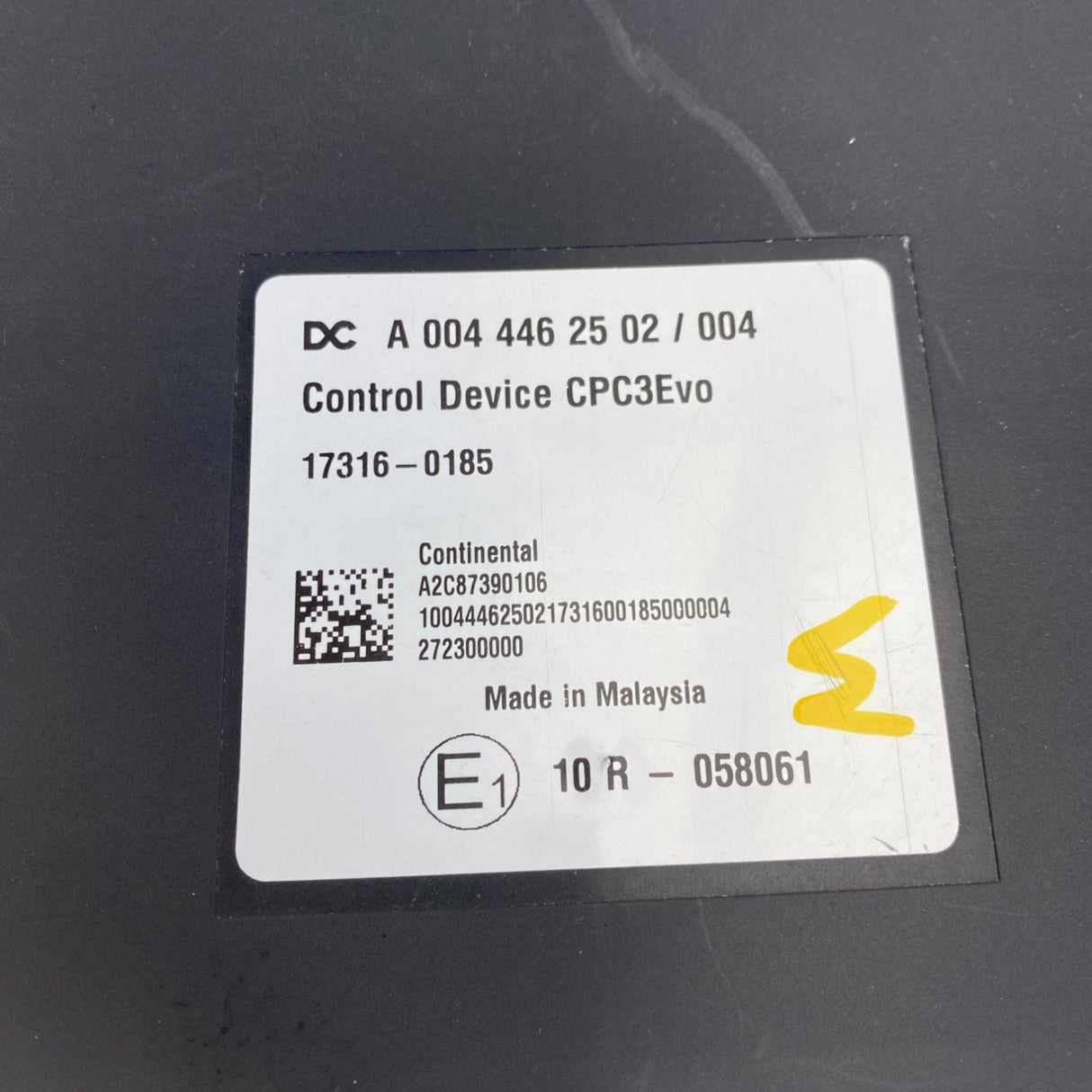 A0044462502 Genuine Detroit Diesel CECU Cab Control Module - Second Truck Parts