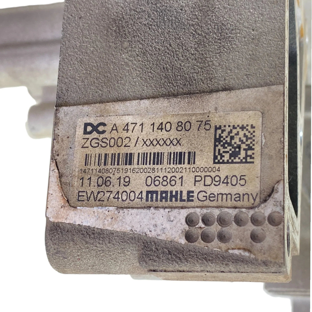 A4711422309 Genuine Detroit Diesel Exhaust Gas Cooler For DD13