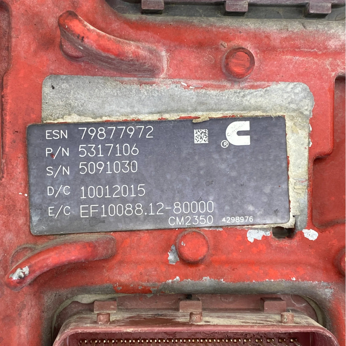 5317106 Genuine Cummins Electronic Control Module