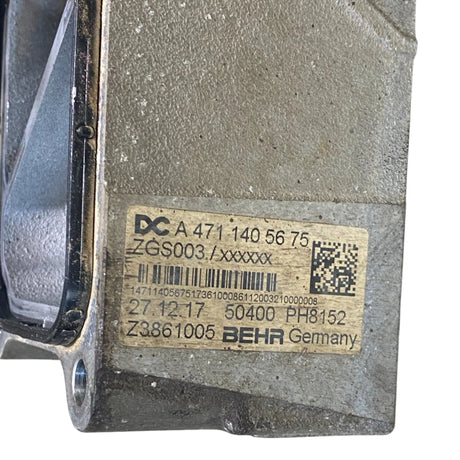 A4711405675 Genuine Detroit Diesel EGR Exhaust Gas Recirculation Cooler - Second Truck Parts