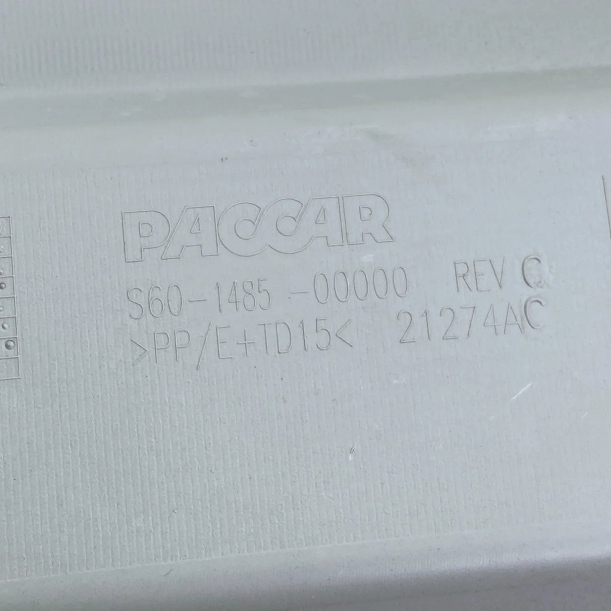 S60-1558-0001720 Genuine Paccar Right Interior Trim Panel
