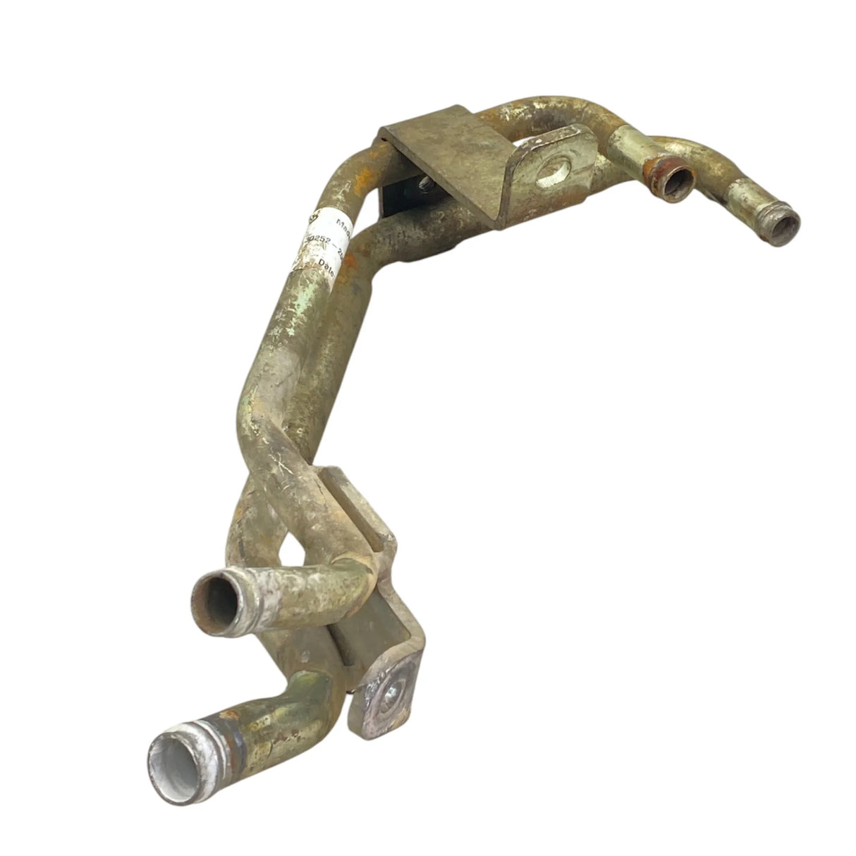 A05-30252-200 Genuine Freightliner HVAC Heater Pipe - Zinc Plated Finish