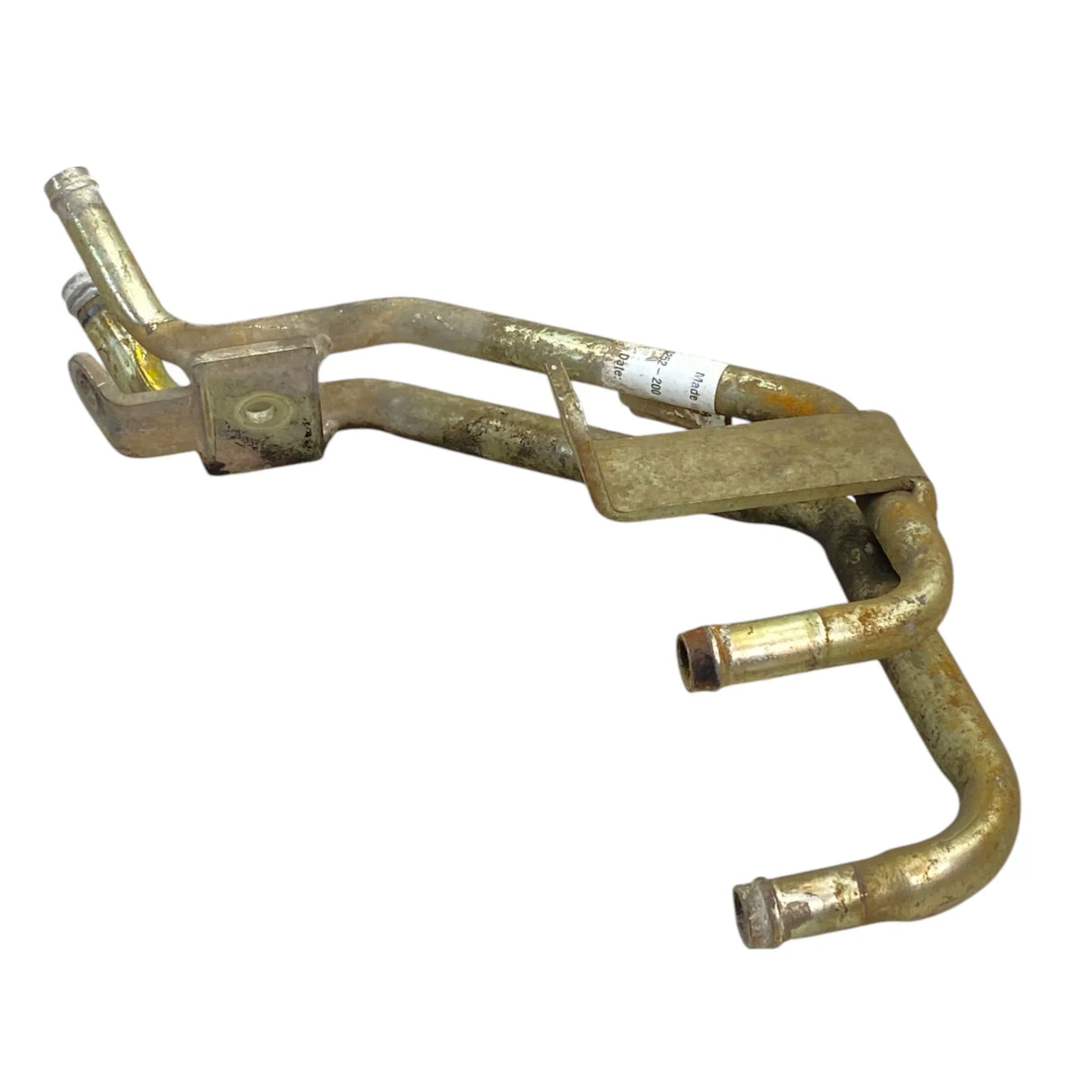 A05-30252-200 Genuine Freightliner HVAC Heater Pipe - Zinc Plated Finish