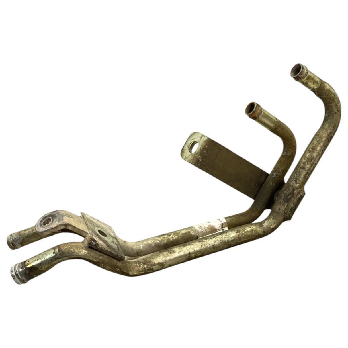 A05-30252-200 Genuine Freightliner HVAC Heater Pipe - Zinc Plated Finish