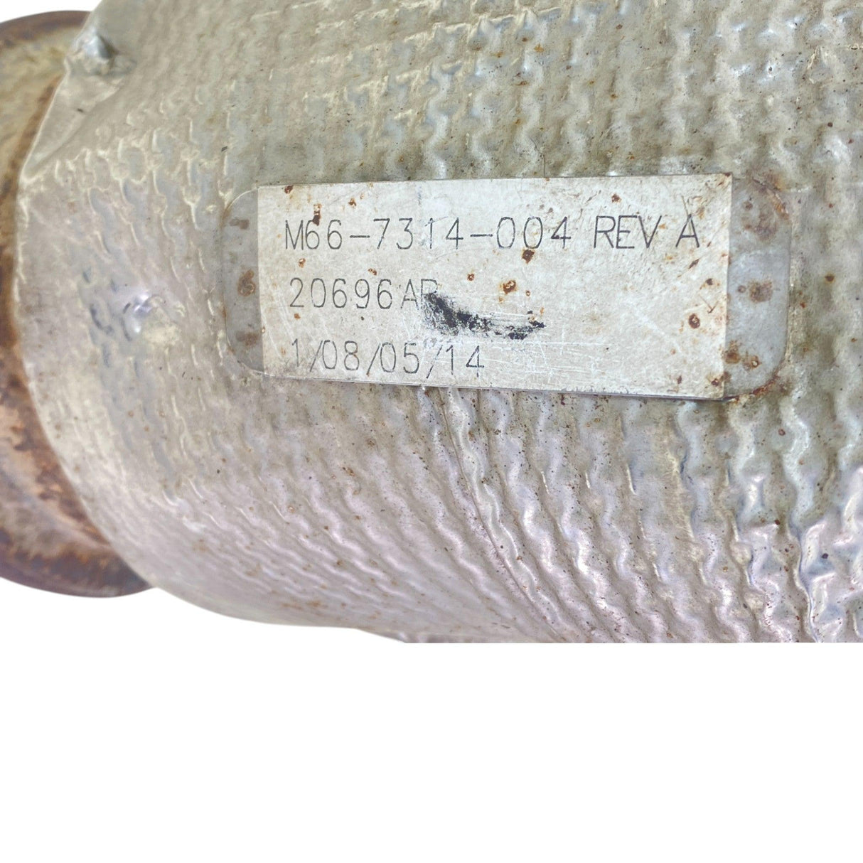 20696AB Genuine Paccar Exhaust Pipe
