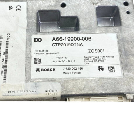 A66-33000-000 Genuine Freightliner Electronic Control Unit CTP2