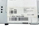 A22-78676-000 Genuine Freightliner Radio DEA737 AM FM WB BT USB SXM