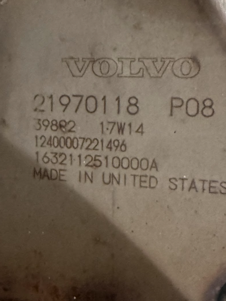 21970118 Genuine Volvo Diesel Particulate Filter - Second Truck Parts