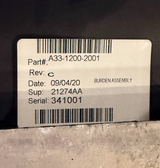 A33-1200-2001 Genuine Kenworth Left Forward Chassis Fairing Assembly - Second Truck Parts