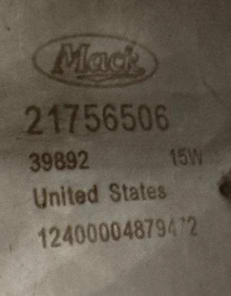 21756506 Genuine Mack Engine Diesel Particulate Filter - Second Truck Parts