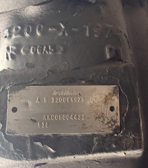 3200-X-1974 Genuine Meritor Differential Assembly Ratio 5.38 - Second Truck Parts