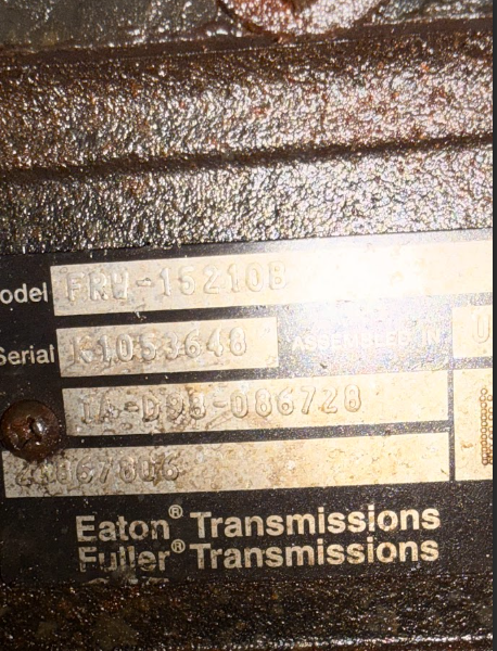 TA-D98-086728 Genuine Eaton Transmission - Second Truck Parts